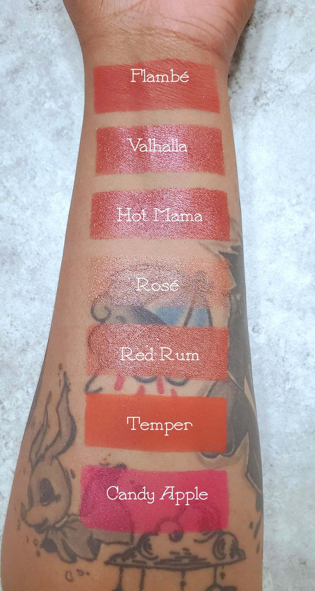 Flambé - Matte Eyeshadow Brick Red