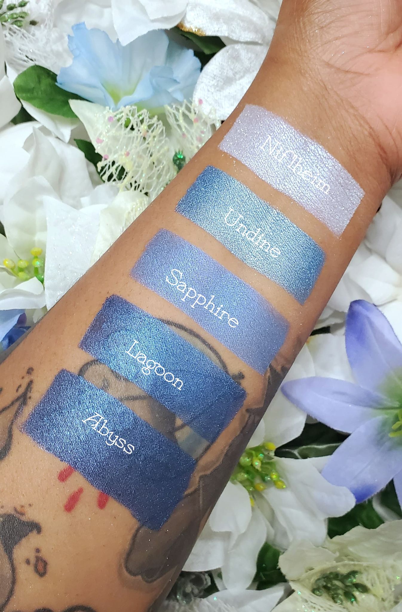 Undine - Eyeshadow Duochrome Blue Silver