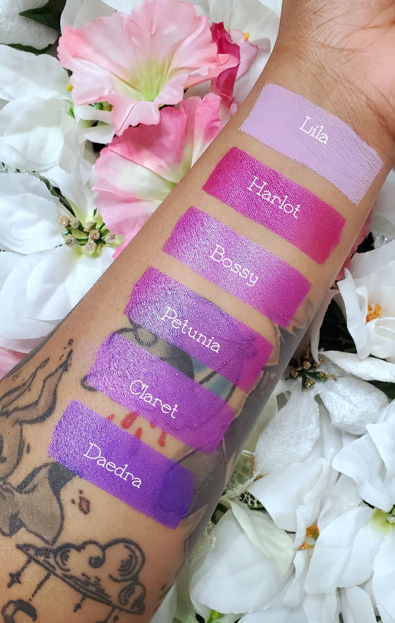 Lila - Eyeshadow Matte Pink Violet Lilac Lavender