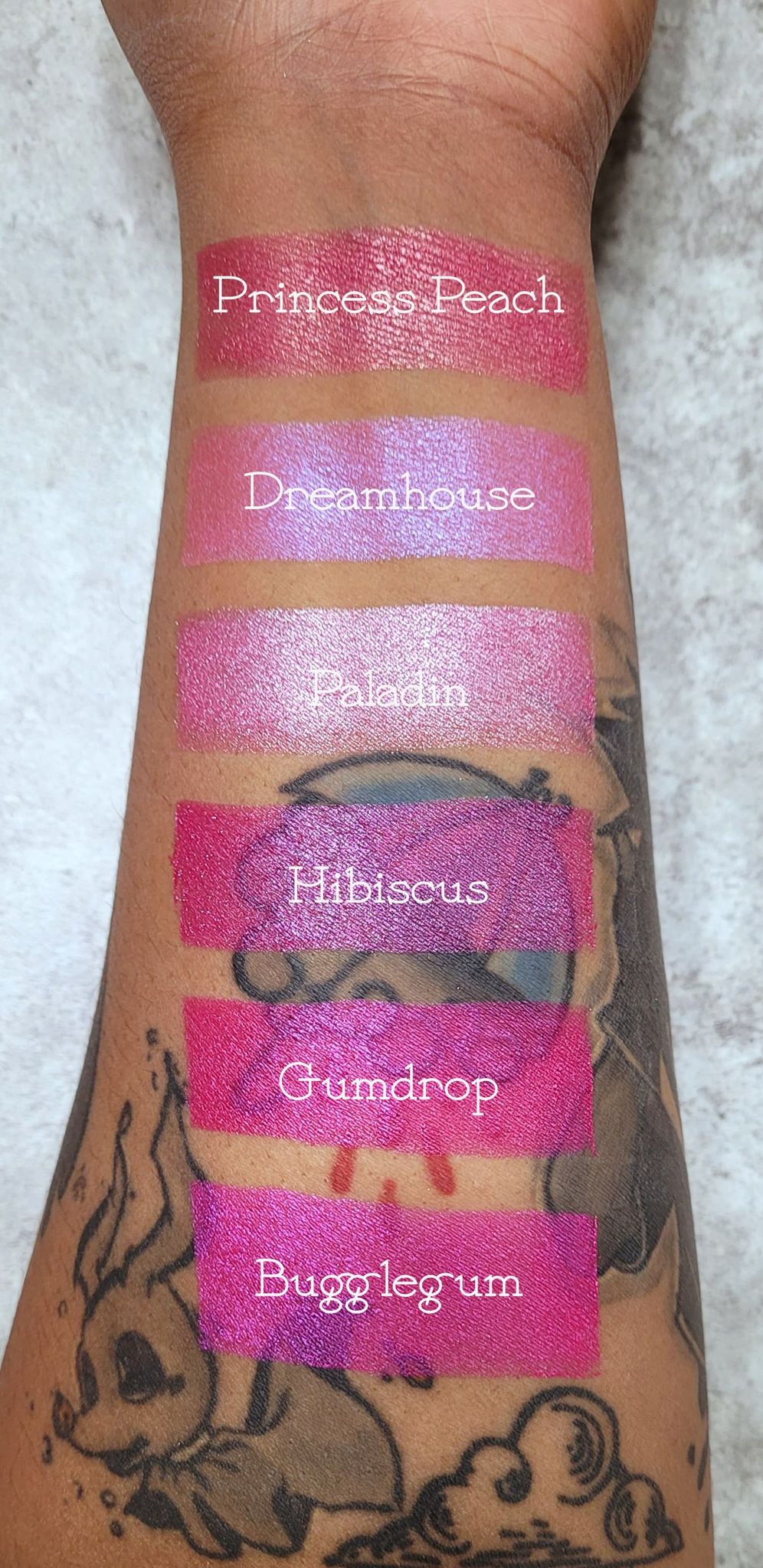 Paladin - Eyeshadow Metallic Duochrome Light Pink