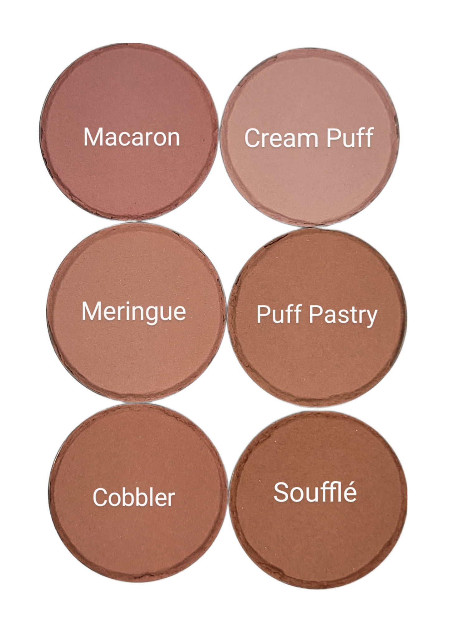 6 Matte Eyeshadow Bundle - Pink/Brown Expansion