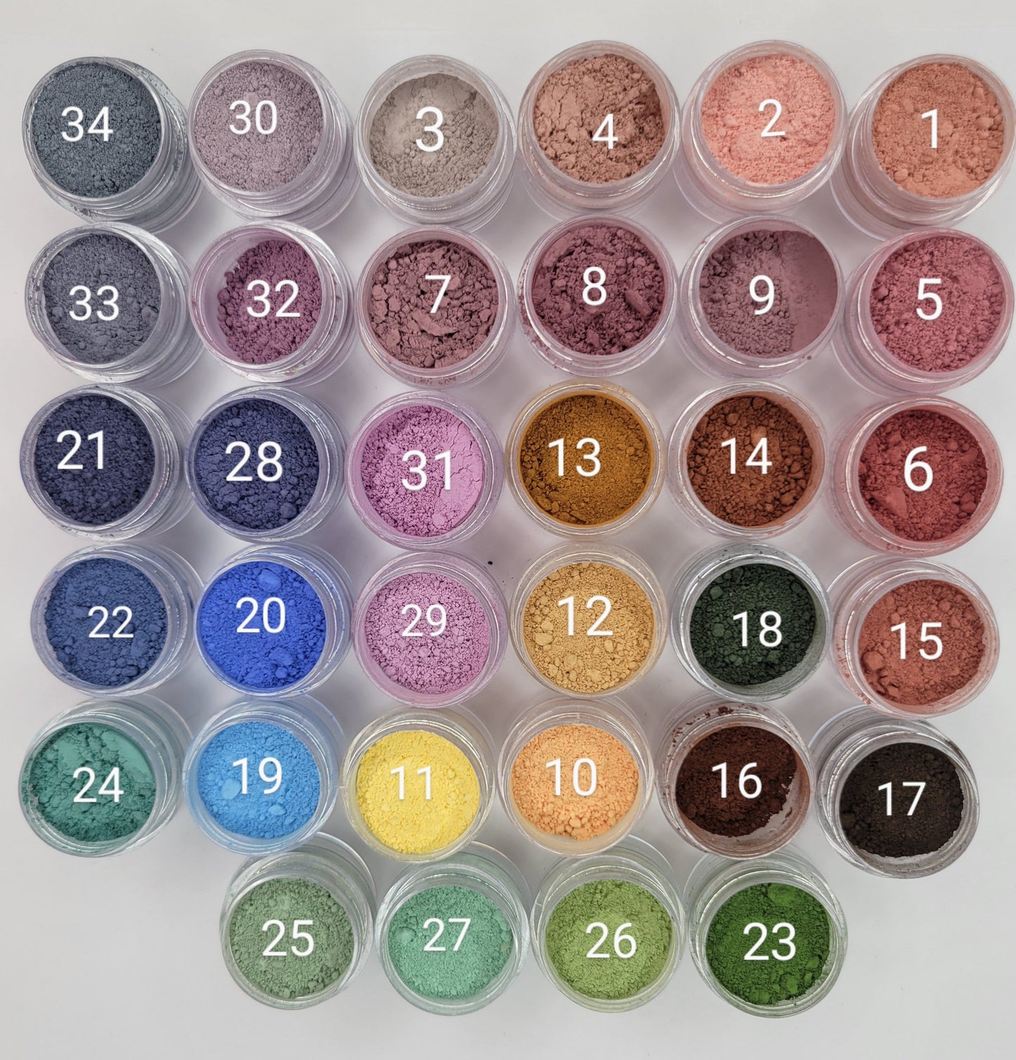 Loose Matte Eye Shadows M1 - M9