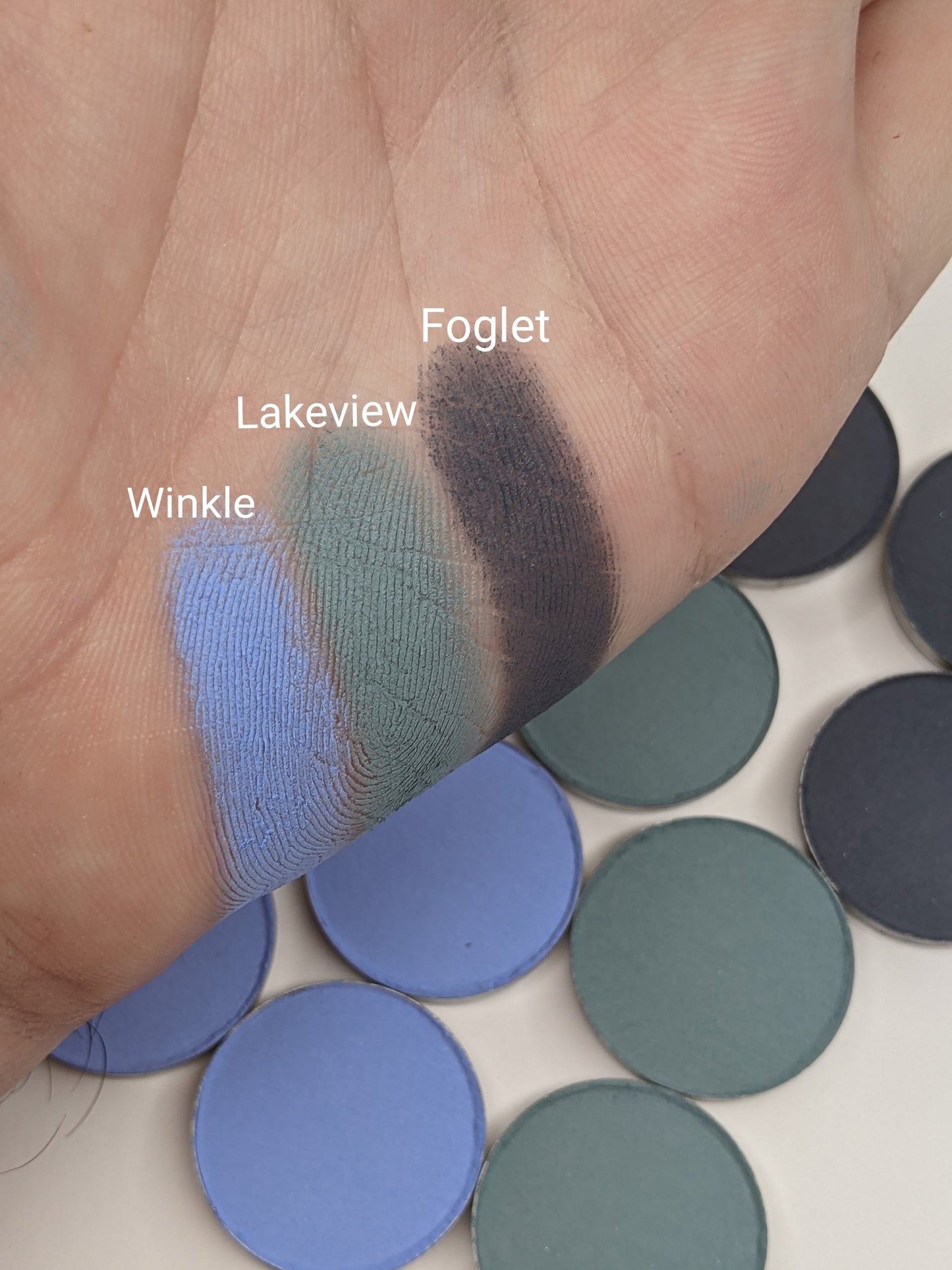 Foglet - Eyeshadow Matte Dark Blue Grey