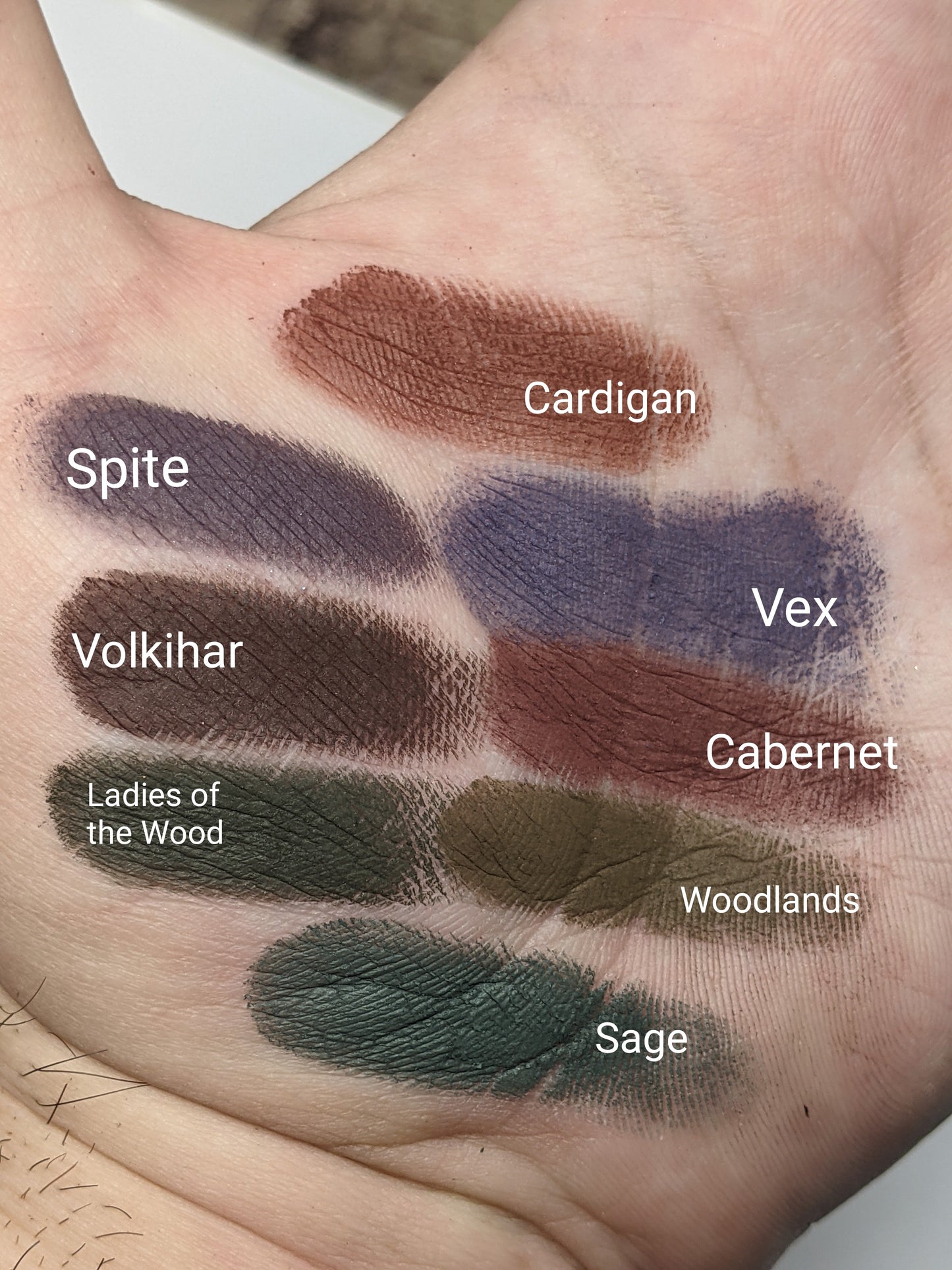 Volkihar - Dark Mahogany Red Brown Matte Eyeshadow