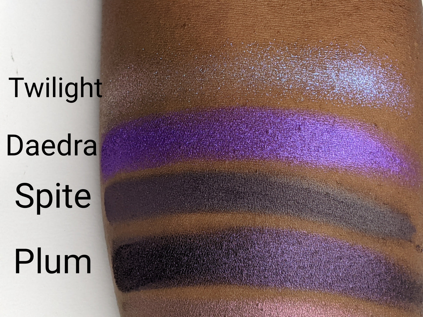 Twilight - Eyeshadow Topper Highlighter Multichrome Blue Violet Orange Sparkle Duochrome Trichrome