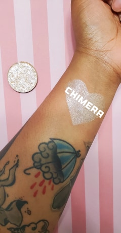 Chimera -  Highlighter Eyeshadow Champagne Gold Sparkle