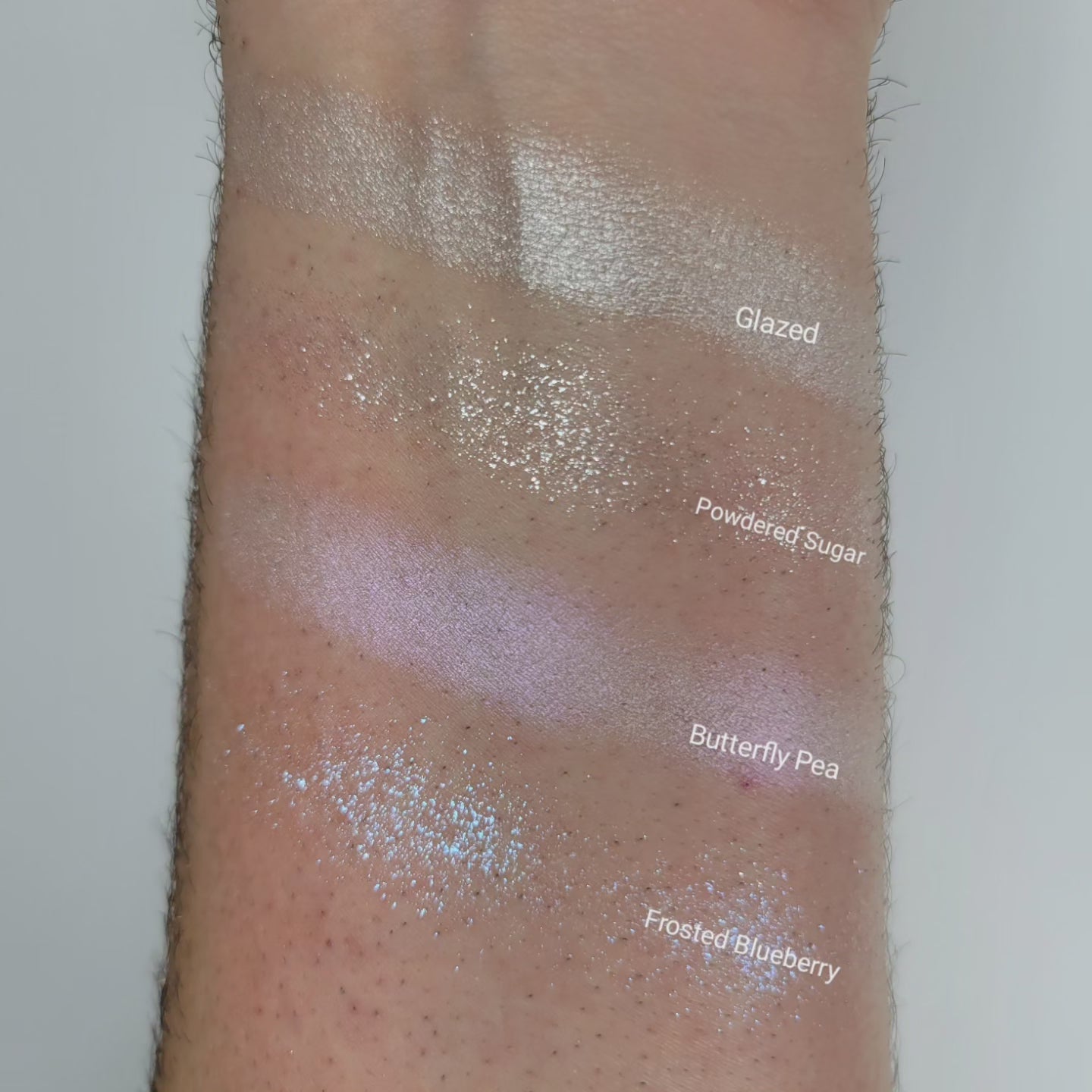 Powdered Sugar - Eyeshadow Shimmer Silver White Eye Topper