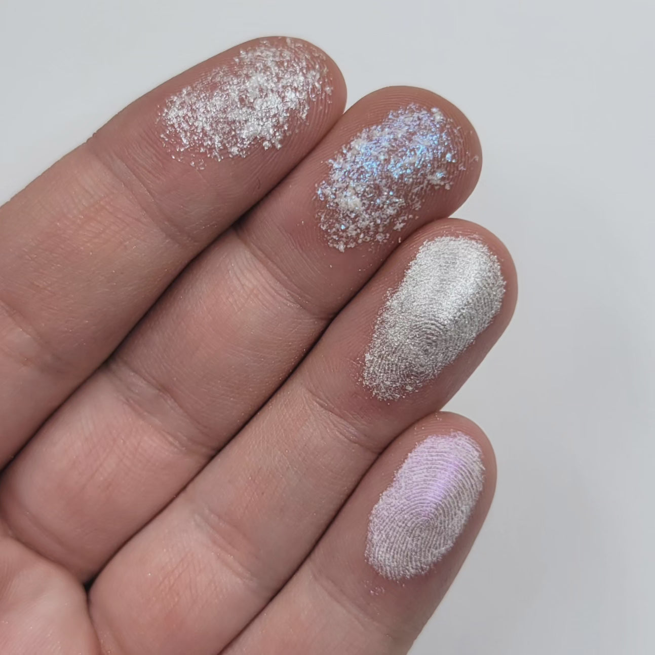 Powdered Sugar - Eyeshadow Shimmer Silver White Eye Topper