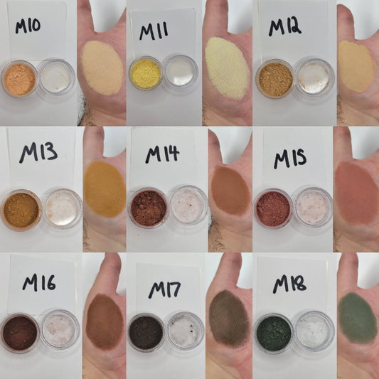 Loose Matte Eye Shadows M10 - M18