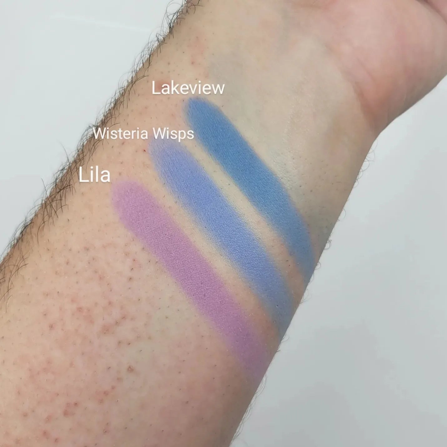 Wisteria Wisps - Eyeshadow Matte Pastel Purplish Blue