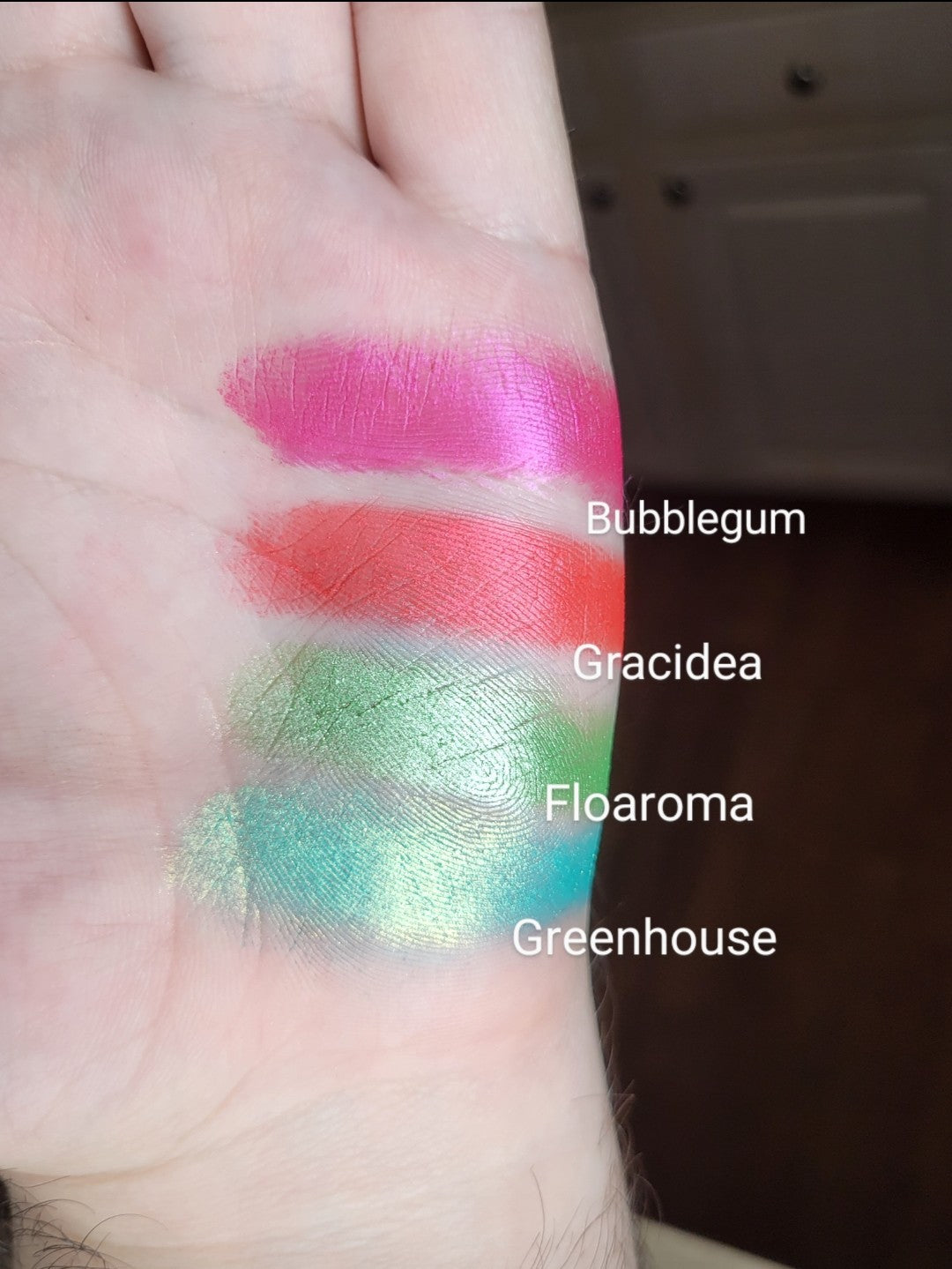 Floaroma - Eyeshadow Duochrome Spring Green Silver