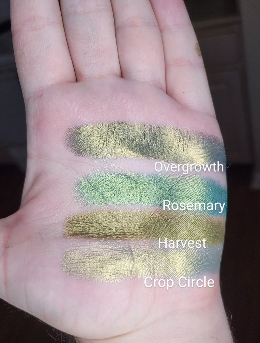 Overgrowth - Eyeshadow Duochrome Deep Green Gold