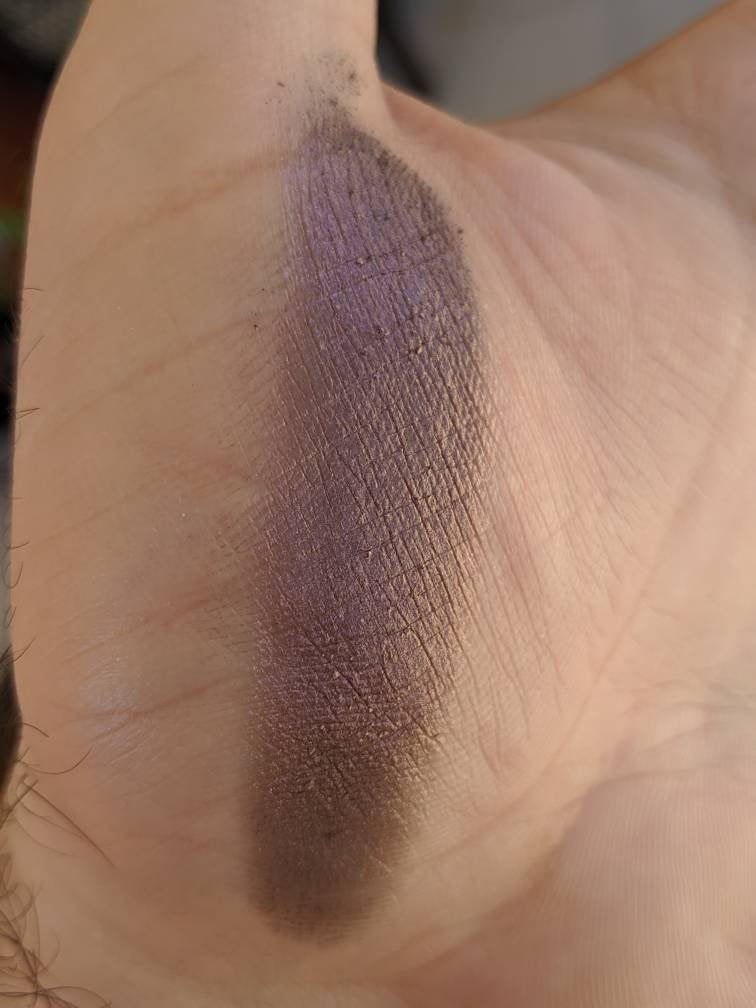 Blackfire - Eyeshadow Duochrome Metallic Red Brown/ Smokey Purple