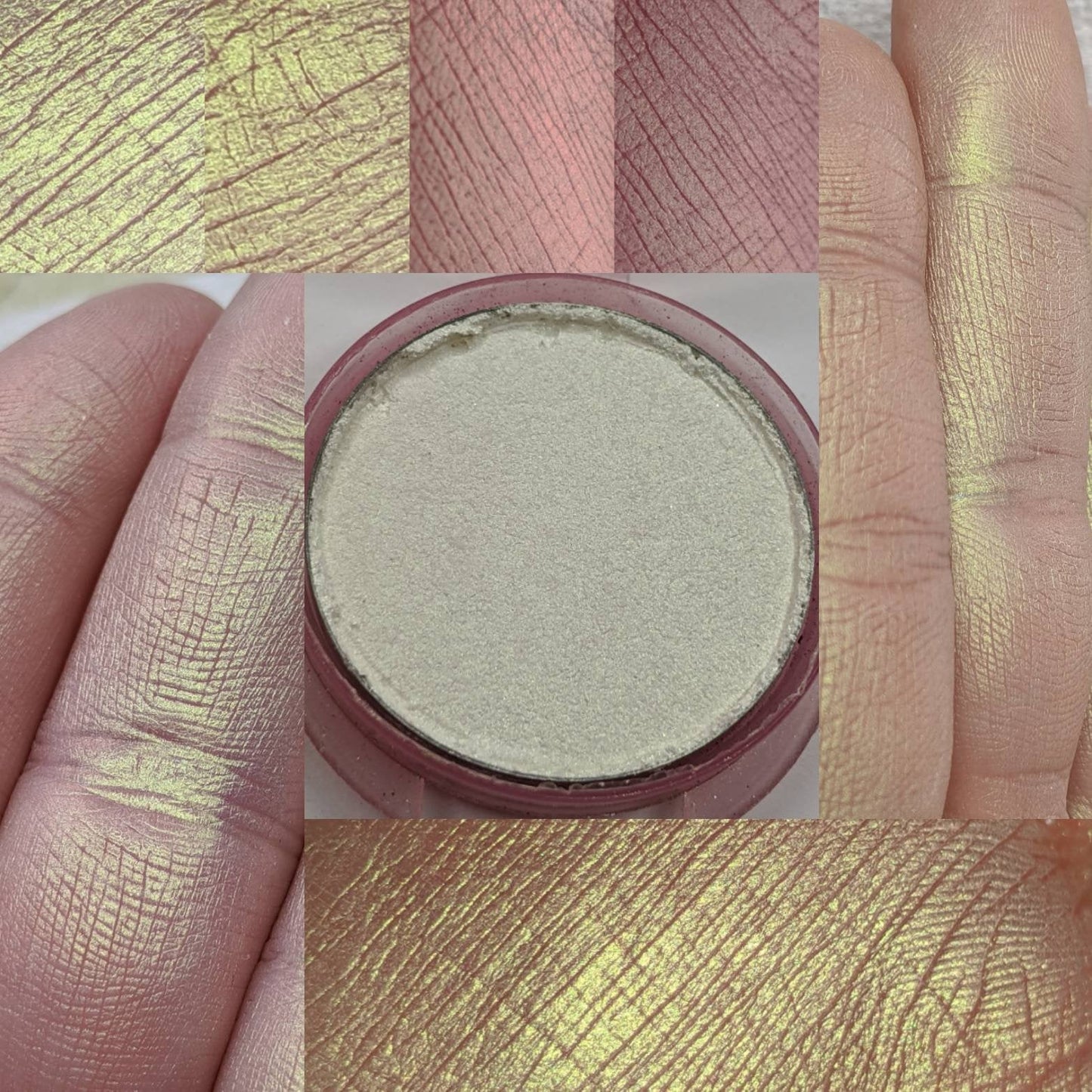 Áine - Eyeshadow Highlighter Multichrome Gold Green Rose Orange